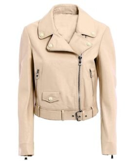 Tankhouse Tara Holt Light Pink Leather Jacket
