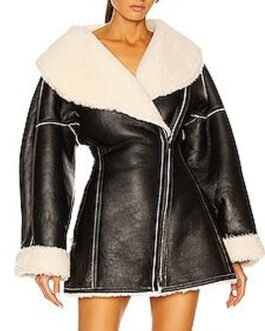 Real Housewives of Beverly Hills Sanela Diana Jenkins Shearling Coat