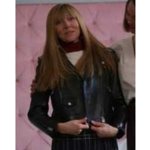 Firefly Lane Season 2 Sarah Chalke Leather Jacket - Image 7