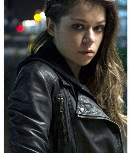 Orphan Black Tatiana Maslany Biker Jacket - Image 4