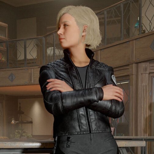Starfield Sarah Morgan Leather Jacket - Image 10
