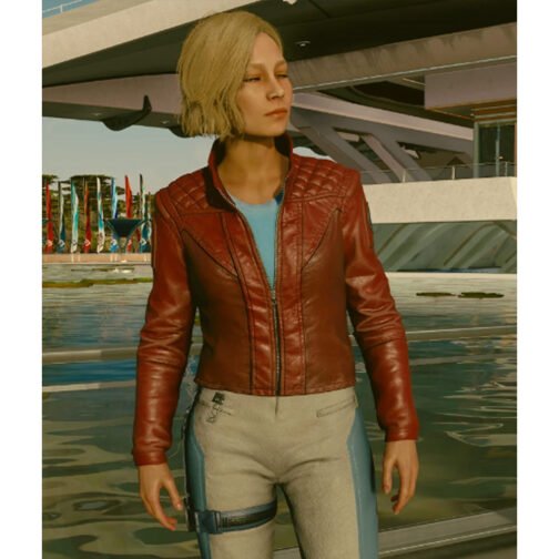 Starfield Sarah Morgan Leather Jacket - Image 7