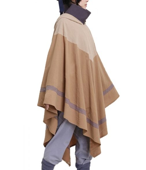 Sasuke Uchiha The Last Naruto Movie Brown Cloak - Image 4