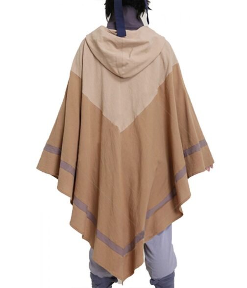 Sasuke Uchiha The Last Naruto Movie Brown Cloak - Image 3