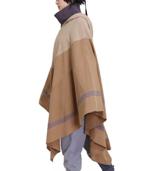 Sasuke Uchiha The Last Naruto Movie Brown Cloak - Image 5