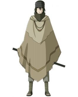 Sasuke Uchiha The Last Naruto Movie Brown Cloak