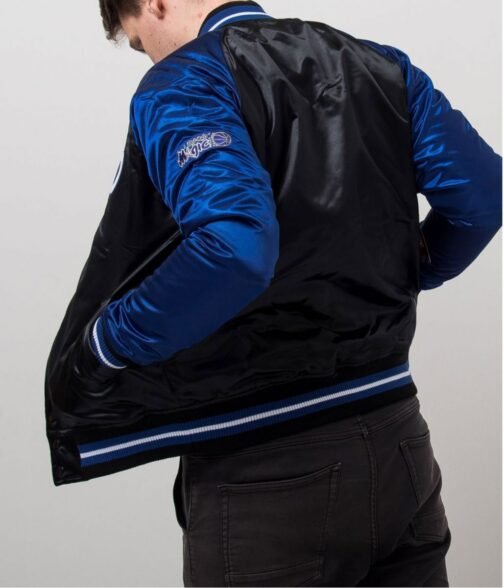 Varsity Orlando Magic Satin Jacket - Image 7