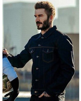Save Our Squad David Beckham Denim Jacket