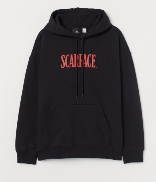 Scarface Pullover Black Hoodie