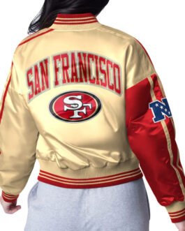 San Francisco 49ers Zone Blitz Scarlet/Gold Jacket