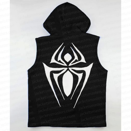 Ben Reilly Scarlet Spiderman Hooded Vest - Image 7