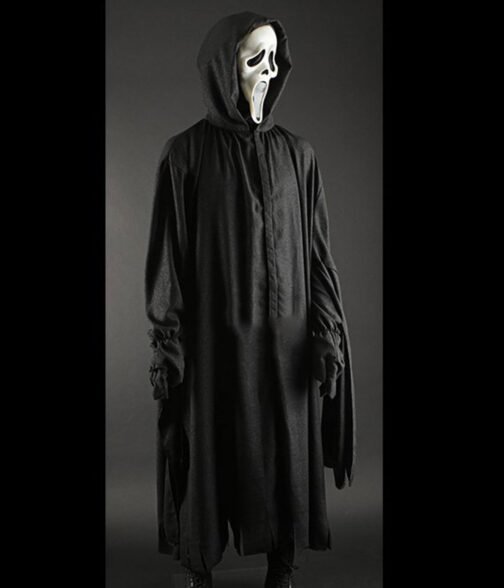 Scream Ghost Hooded Coat
