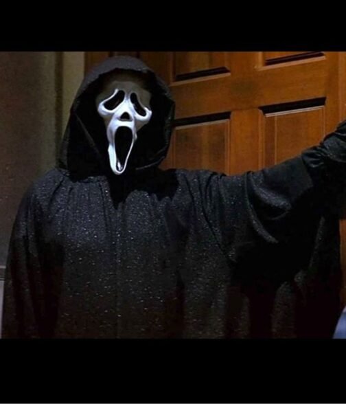 Scream Ghost Hooded Coat - Image 3