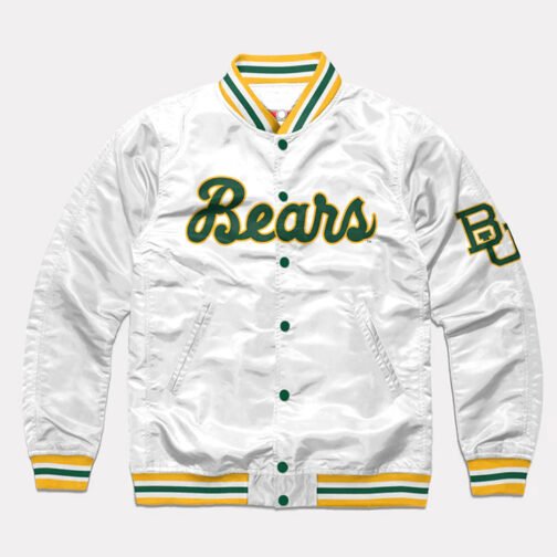 Baylor Bears White Script Jacket