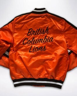 Script BC Lions Orange Jacket