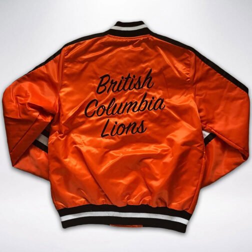 Script BC Lions Orange Jacket - Image 2