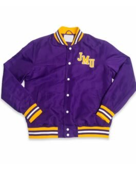 James Madison Dukes Script Purple Jacket