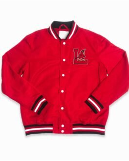 Louisville Cardinals Script Red Bomber Jacket