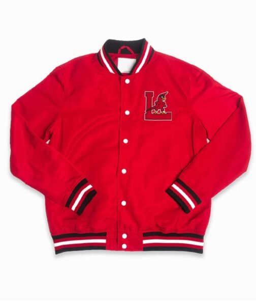 Louisville Cardinals Script Red Bomber Jacket