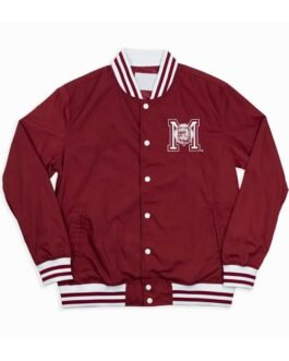 Mississippi State Script Retro Bomber Jacket