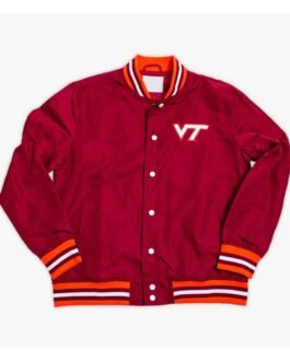 Virginia Tech Hokies Script Bomber Jacket