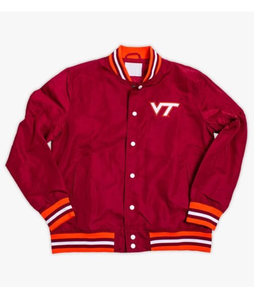 Virginia Tech Hokies Script Bomber Jacket