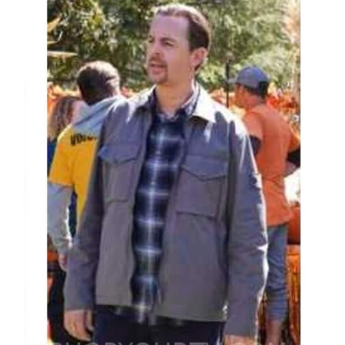 Sean Murray NCIS Season 20 Gray Jacket - Image 8