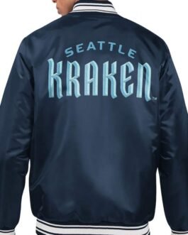 Seattle Kraken Blue Starter Jacket
