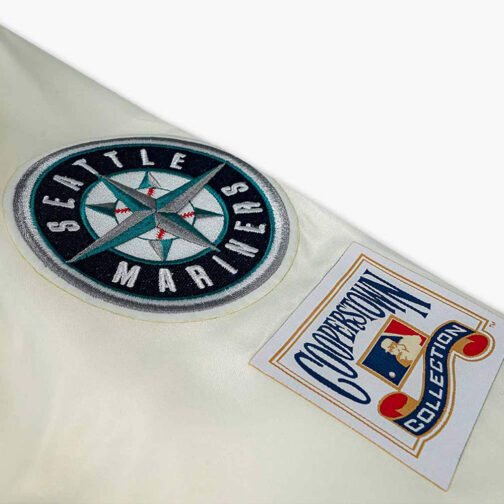 Seattle Mariners 1997 Longball Satin Jacket - Image 6