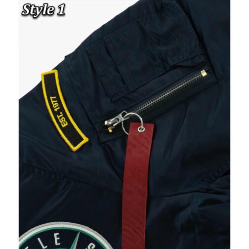 Seattle Mariners MA-1 Bomber Jacket - Image 5