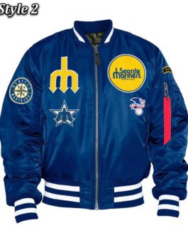 Seattle Mariners MA-1 Bomber Jacket