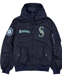 Seattle Mariners Historic L-2B Hooded Bomber Jacket