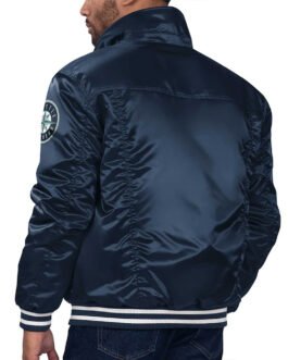Seattle Mariners Silver Tab Trucker Jacket