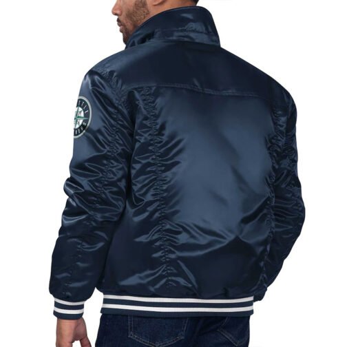 Seattle Mariners Silver Tab Trucker Jacket - Image 2