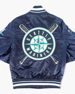 Seattle Mariners Sluggers Satin Jacket