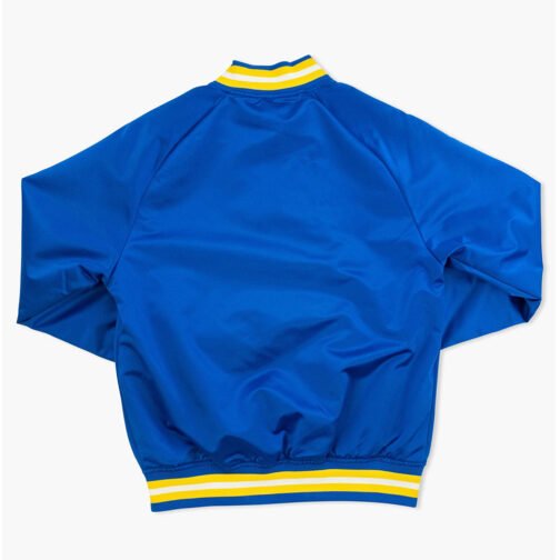 Seattle Mariners Throwback Wordmark Satin Jacket - Image 2