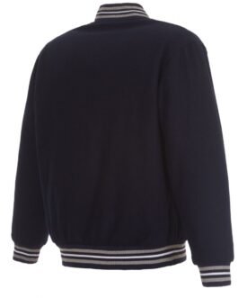 Varsity Seattle Mariners Navy Blue Wool Jacket