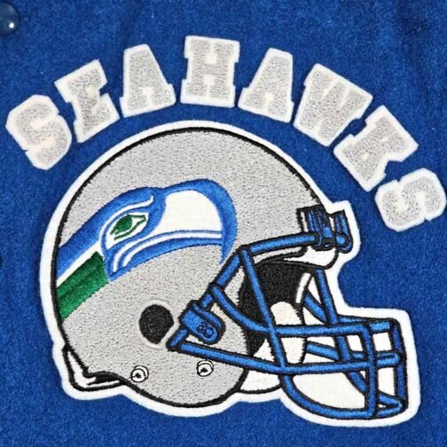 Seattle Seahawks 80’s Varsity Jacket - Image 4