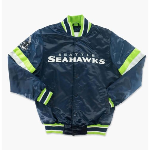 Home Team Seattle Seahawks Navy Jacket