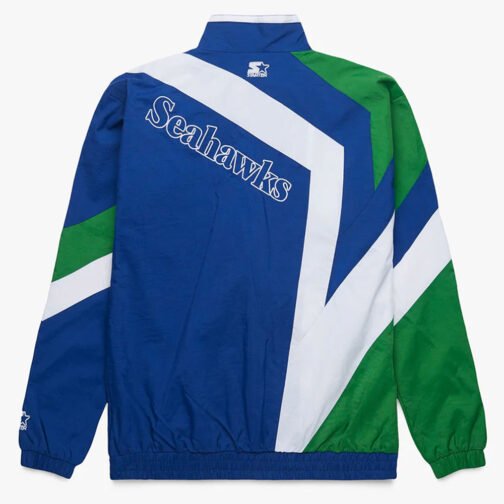 Seattle Seahawks Star Windbreaker Jacket - Image 2