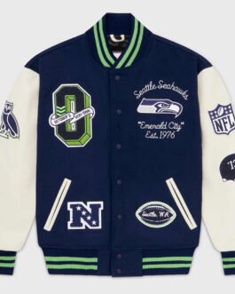 OVO Seattle Seahawks Varsity Jacket
