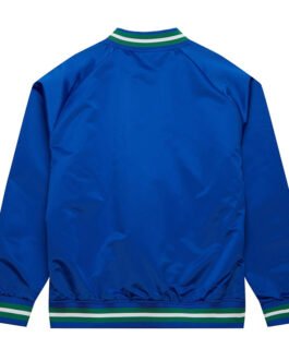 Seattle Seahawks Royal Lightweight Satin Jacket