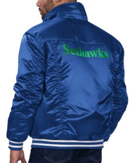 Seattle Seahawks Silver Tab Trucker Jacket