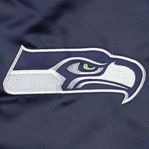 Navy Seattle Seahawks The Pick and Roll Jacket - Image 4