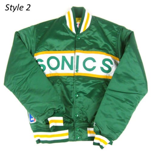 Seattle Supersonics 80’s Jacket - Image 2