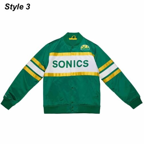 Seattle Supersonics 80’s Jacket - Image 3