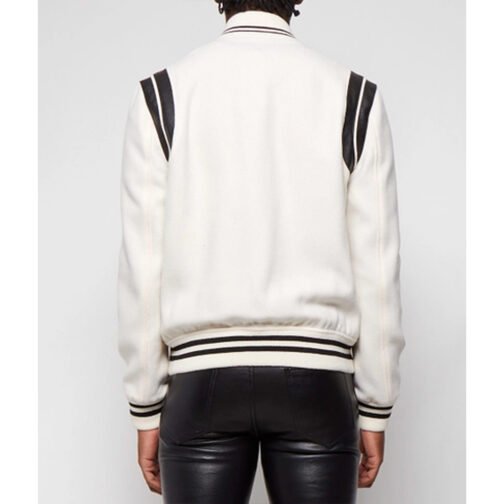 Sebastian Maniscalco Live With Kelly and Ryan Teddy Varsity Jacket - Image 3