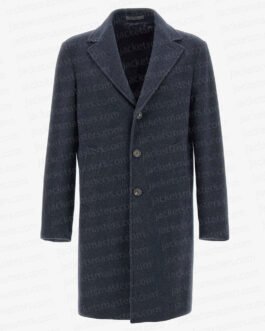 Sebastian Stan Sharper Coat