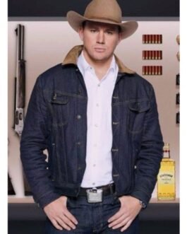 Tequila Secret Agent Kingsman The Golden Circle Denim Jacket
