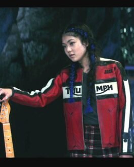 Secret Headquarters Momona Tamada Triumph Leather Biker Jacket